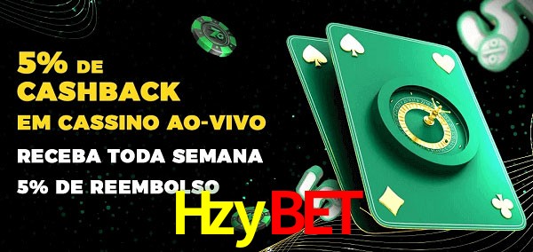 Promoções do cassino ao Vivo Hzybet